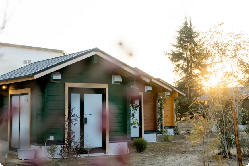 2Beds Cabin 室内1