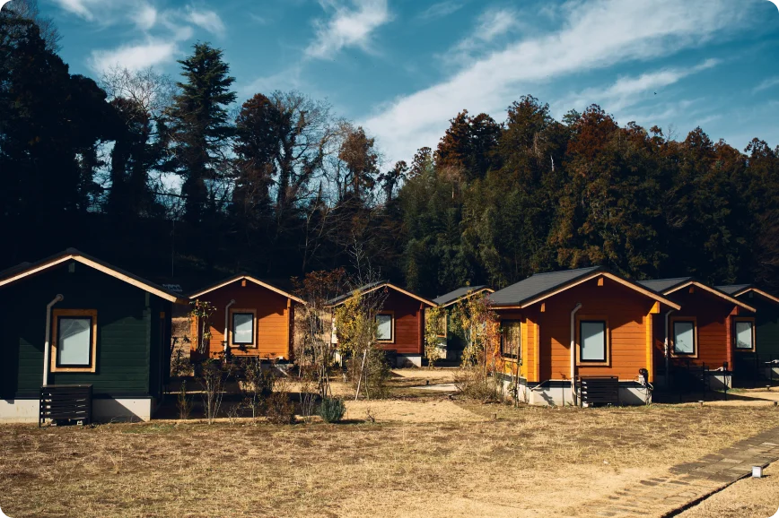 2Beds Cabin 室内2