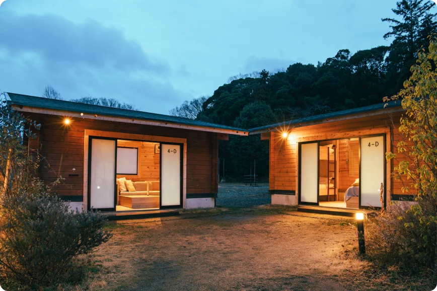 4Beds Cabin 室内2