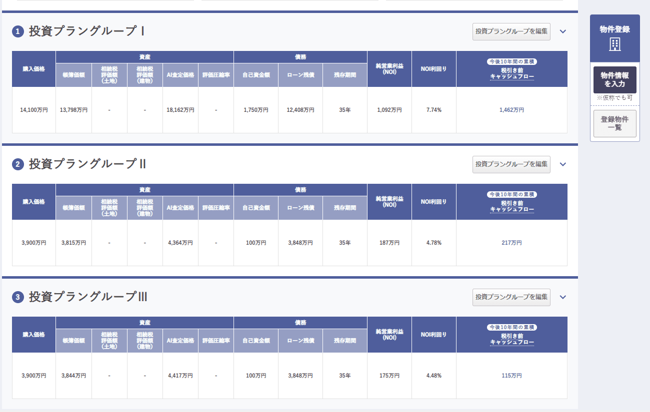 資産ポートフォリオの画像1