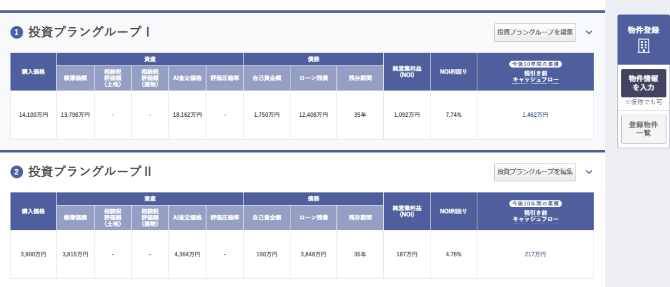 資産ポートフォリオの画像1
