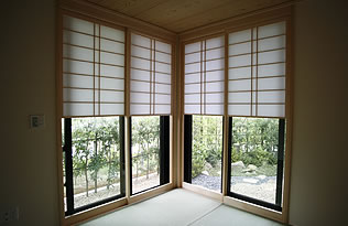 「舞浜の杜　22号棟」和室（平成21年8月撮影）