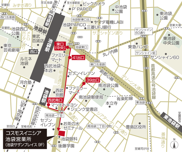池袋営業所 地図