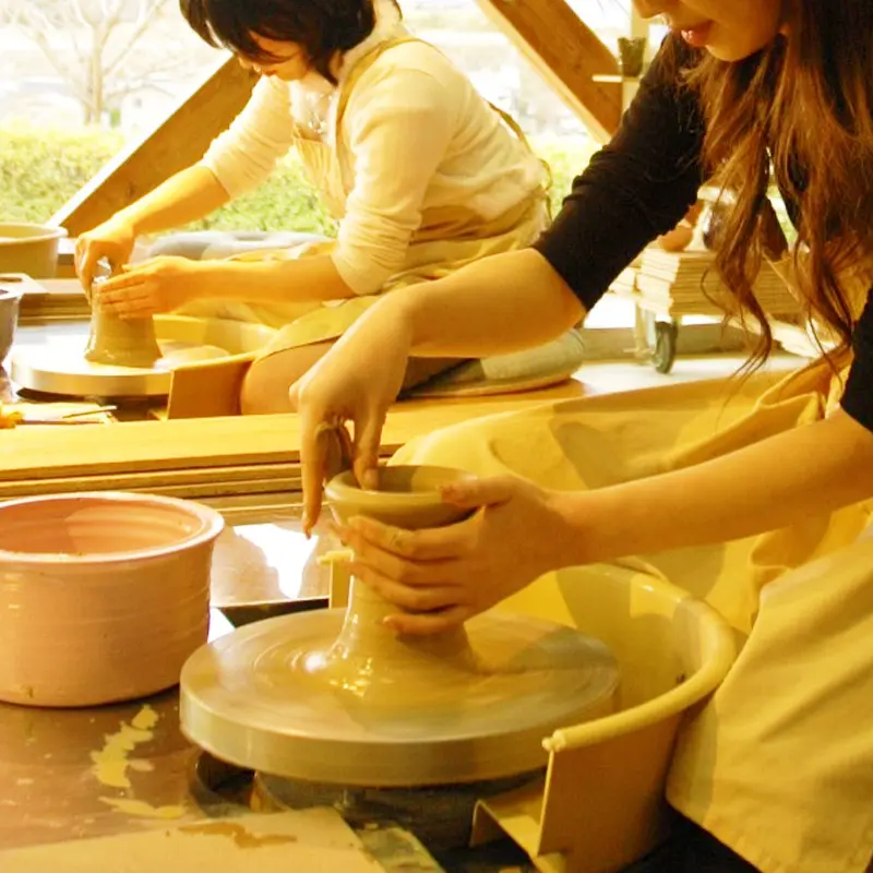 陶芸づくり　グランピングイメージ