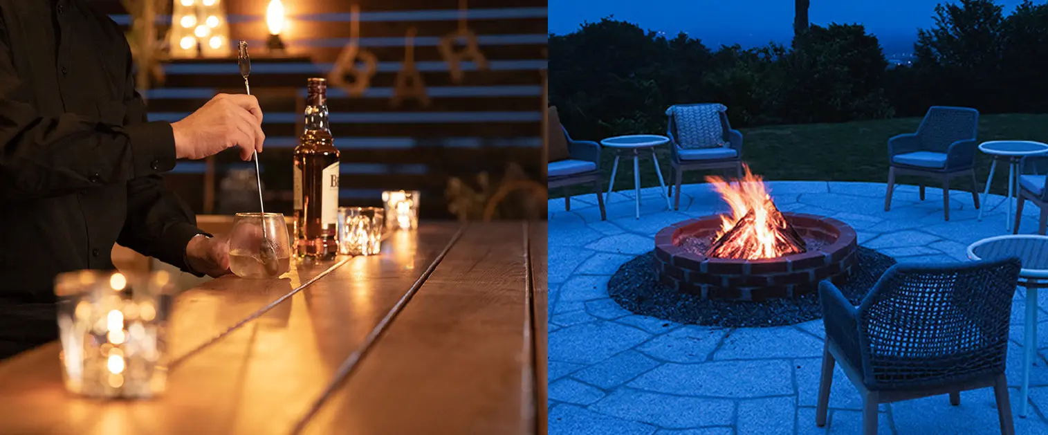 心地いい空の下の出来事　グランピングイメージ