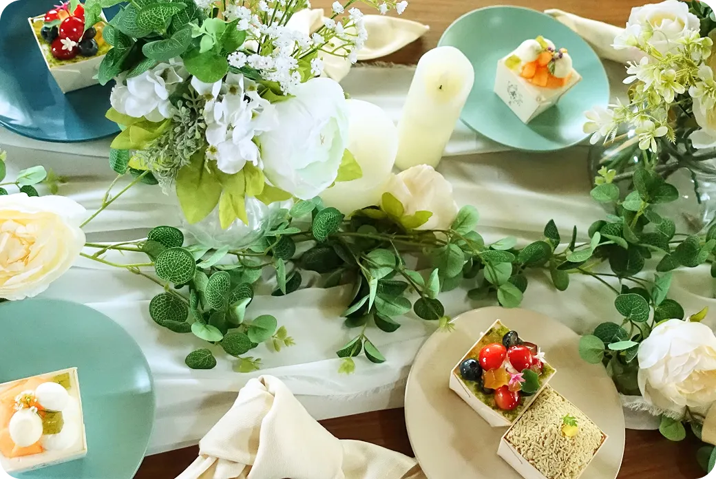 記念日・誕生日合わせた演出も！