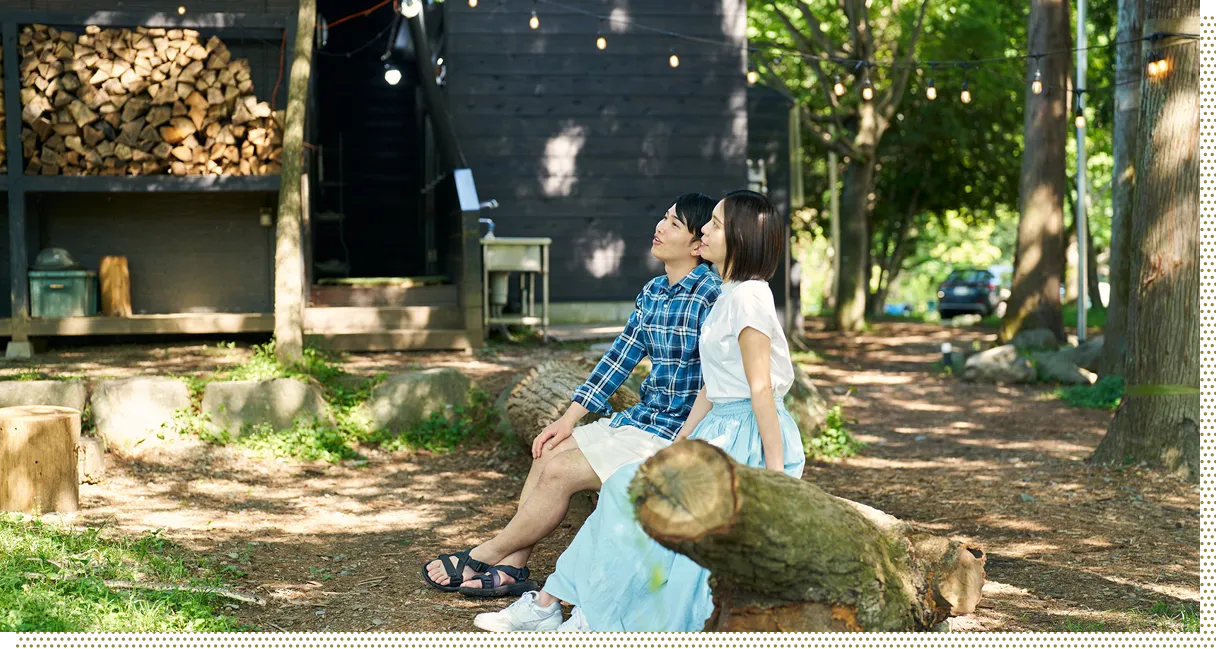 自然の中を散策・写真撮影