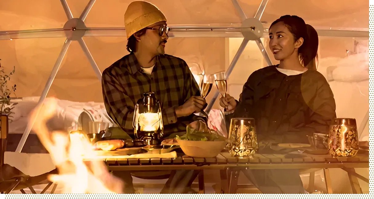 プライベートBBQでゆったりと