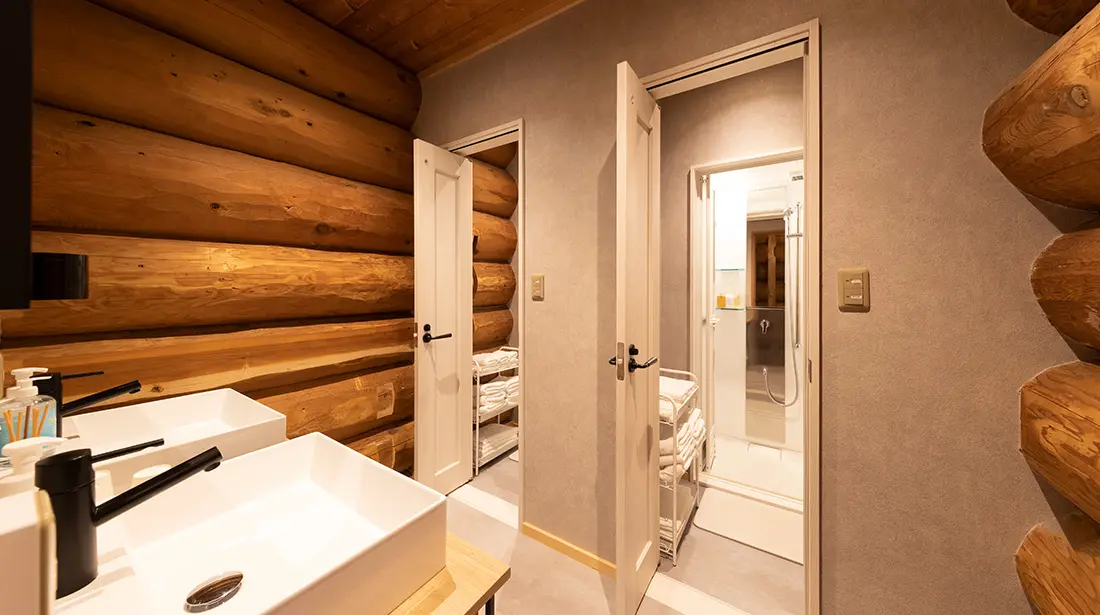 テント用シャワールーム グランピングイメージ