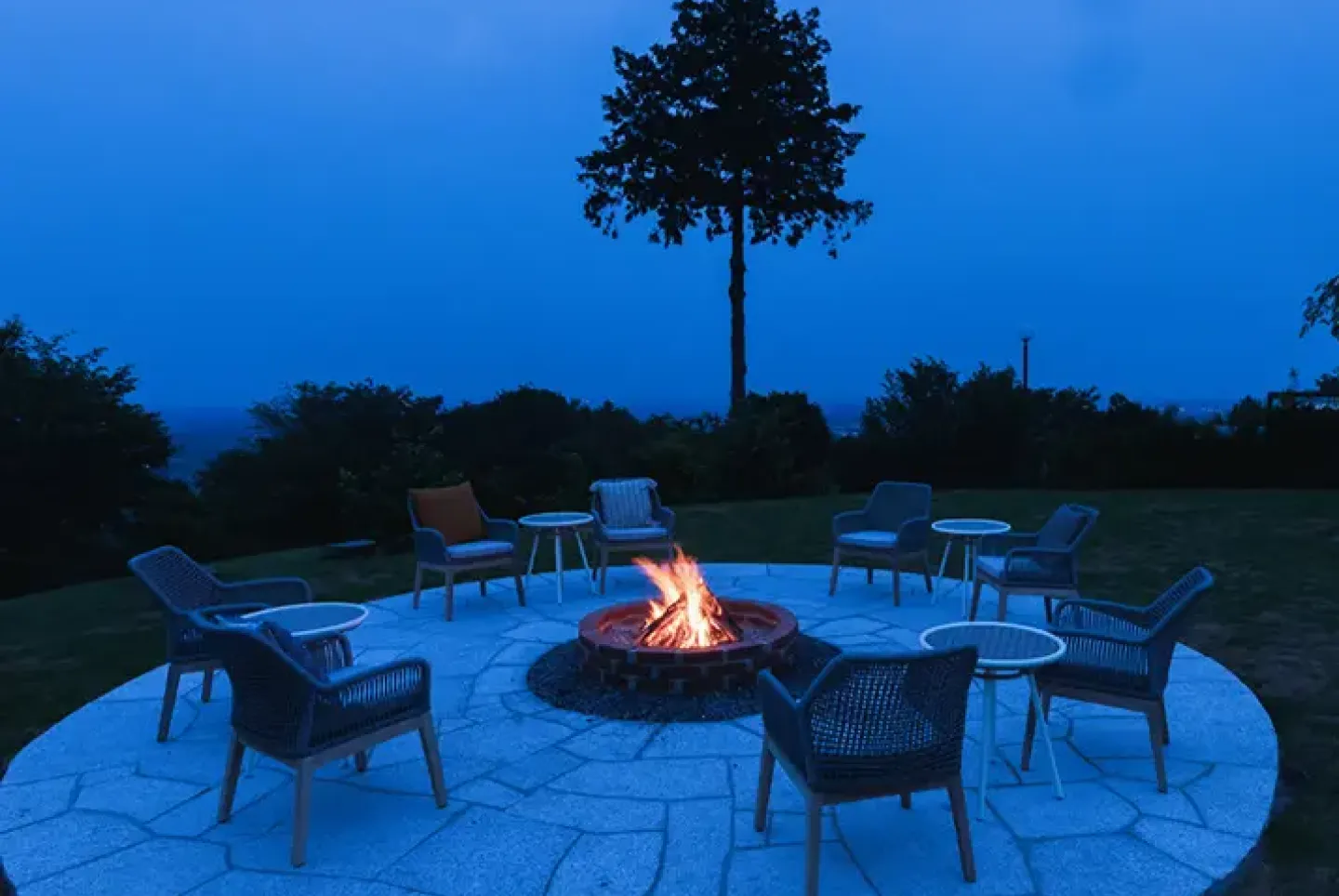 ファイヤープレイス グランピングイメージ