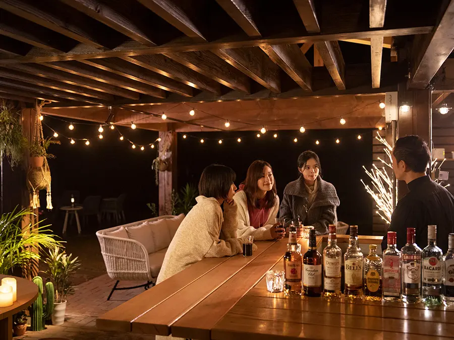 ドリンクバー グランピングイメージ