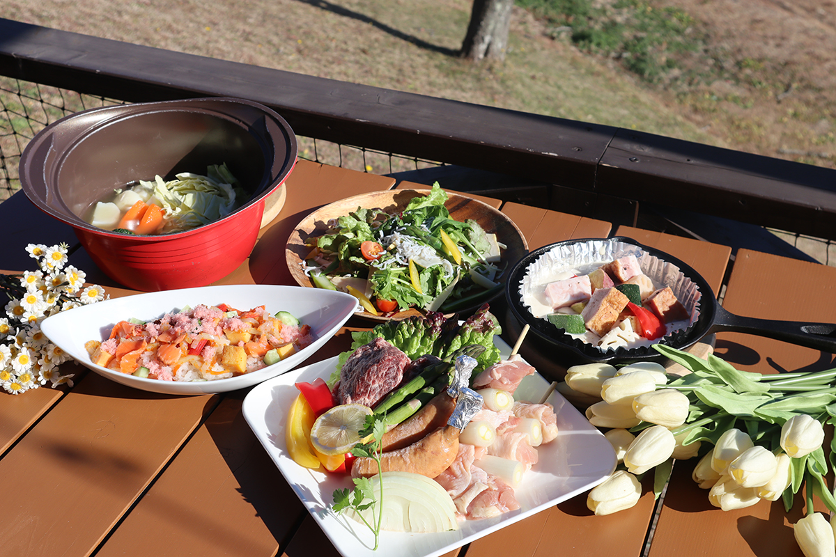 秋食材のコース