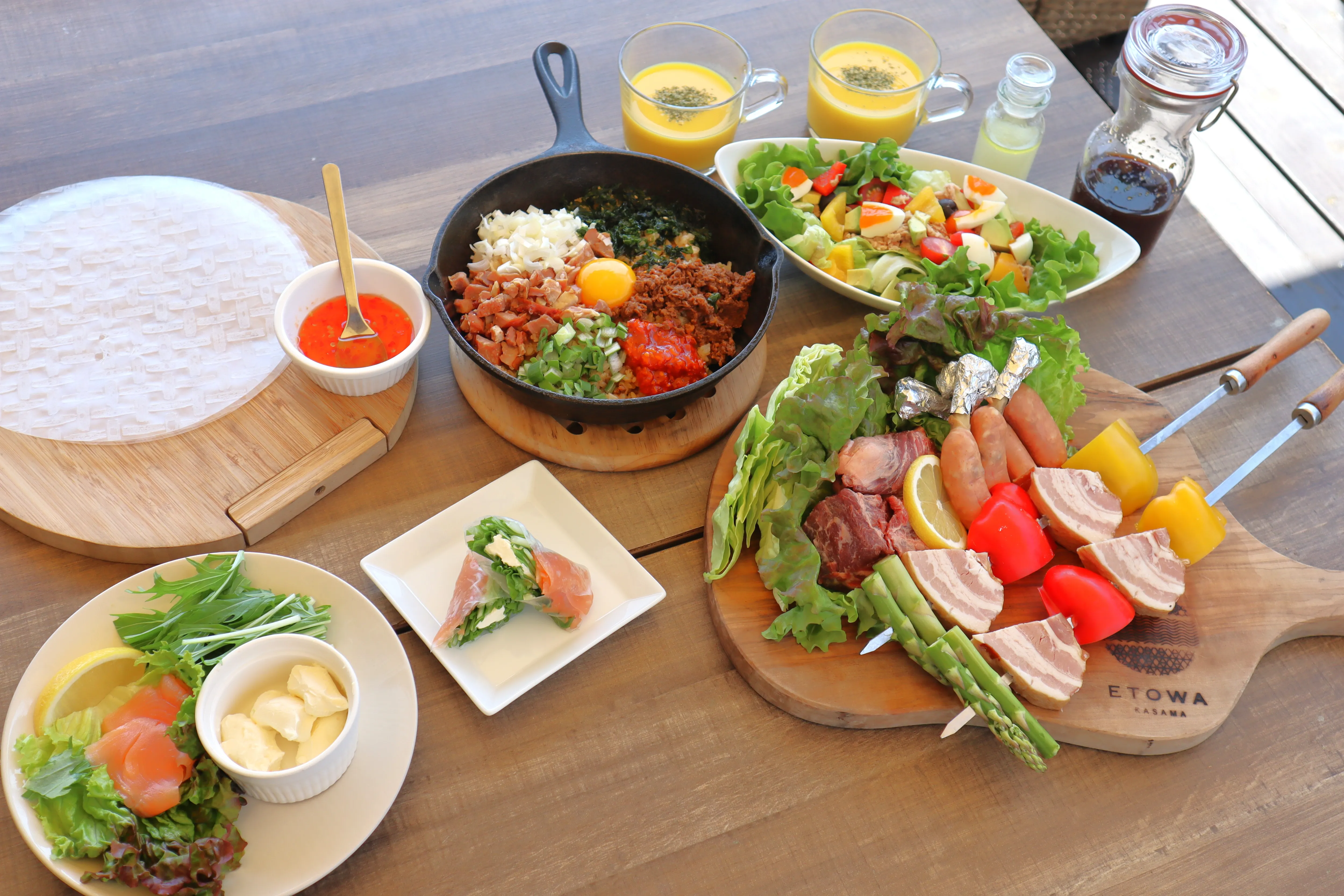 秋食材のコース