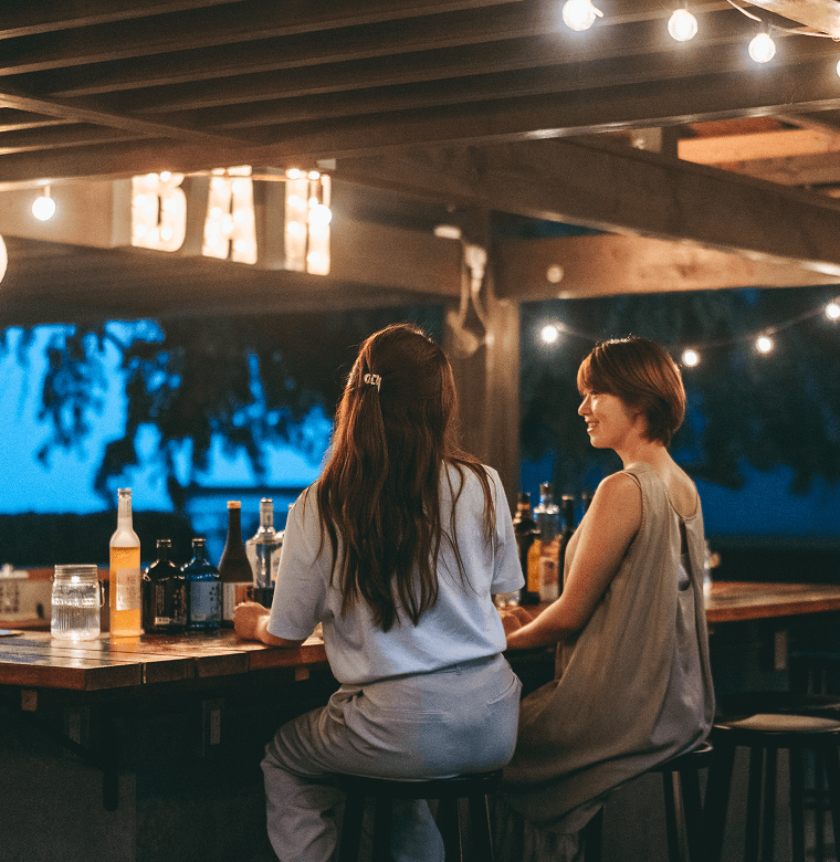 贅沢な大人のバー空間