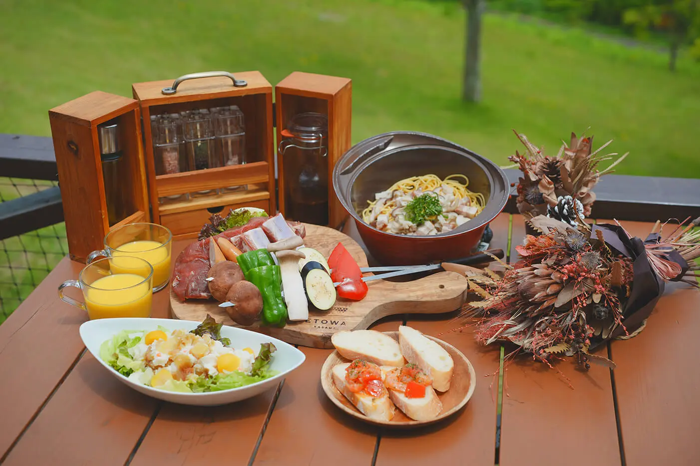 秋食材のコース