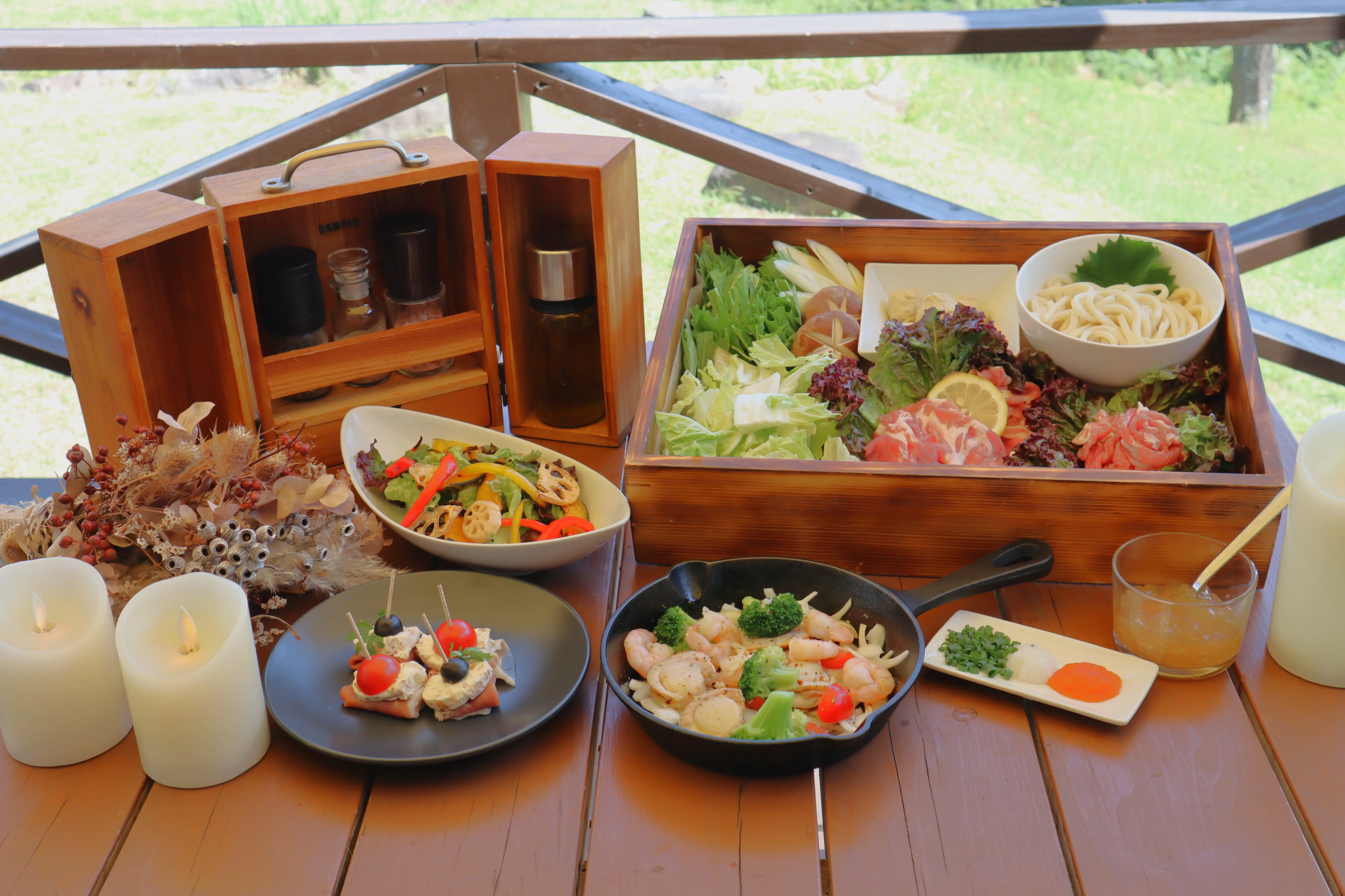 秋食材のコース