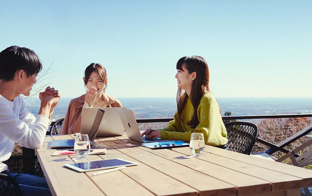 日帰りワーケーションプラン グランピングイメージ