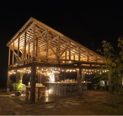 じっくりと、ゆっくりと時間を楽しめる贅沢。グランピング