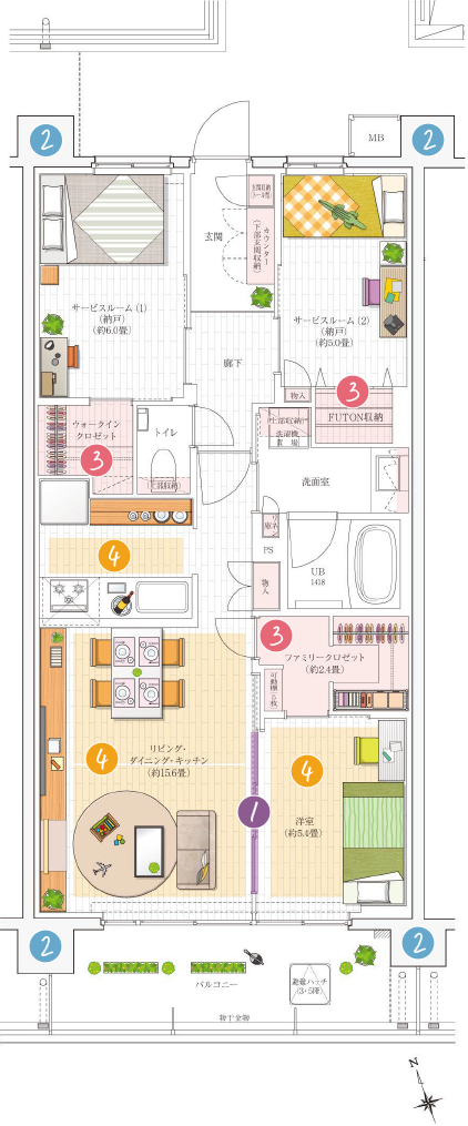 間取り図