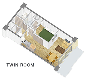 TWIN ROOM