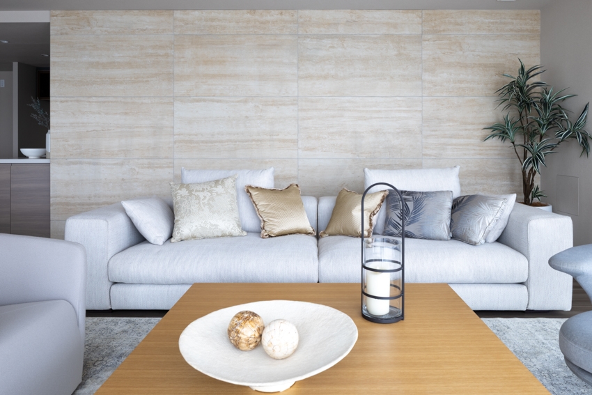 【リビング】全室クロス貼替済み。(2026年2月)