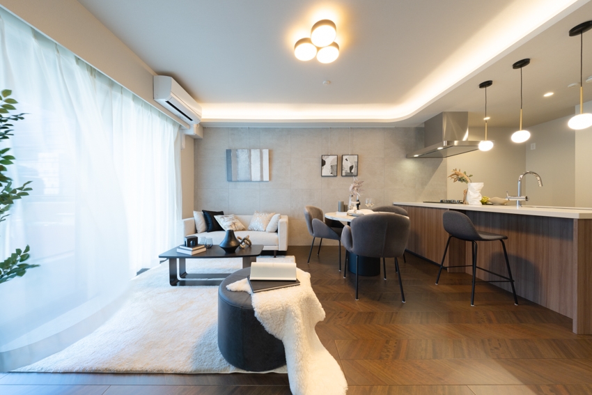 【リビング】2025年12月新規リノベーション完成。(2025年12月)