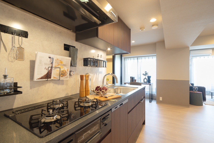 【キッチン】マグネットパネル採用のキッチン(2025年11月)