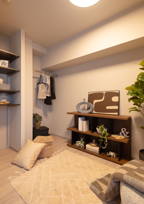 【居室】約4畳の洋室(2)(2025年11月)