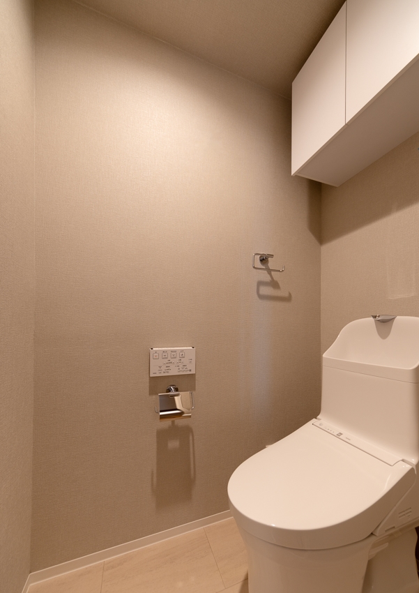 【トイレ】新規交換済みの温水洗浄機能付きトイレ(2026年1月)