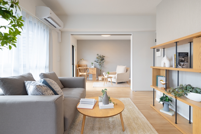 【リビング】洋室（３）はスライドウォールになっており、リビングと一体で使うこともできます。(2026年1月)