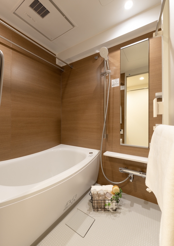 【浴室】浴室換気乾燥機付きで雨の日も安心です。(2025年12月)