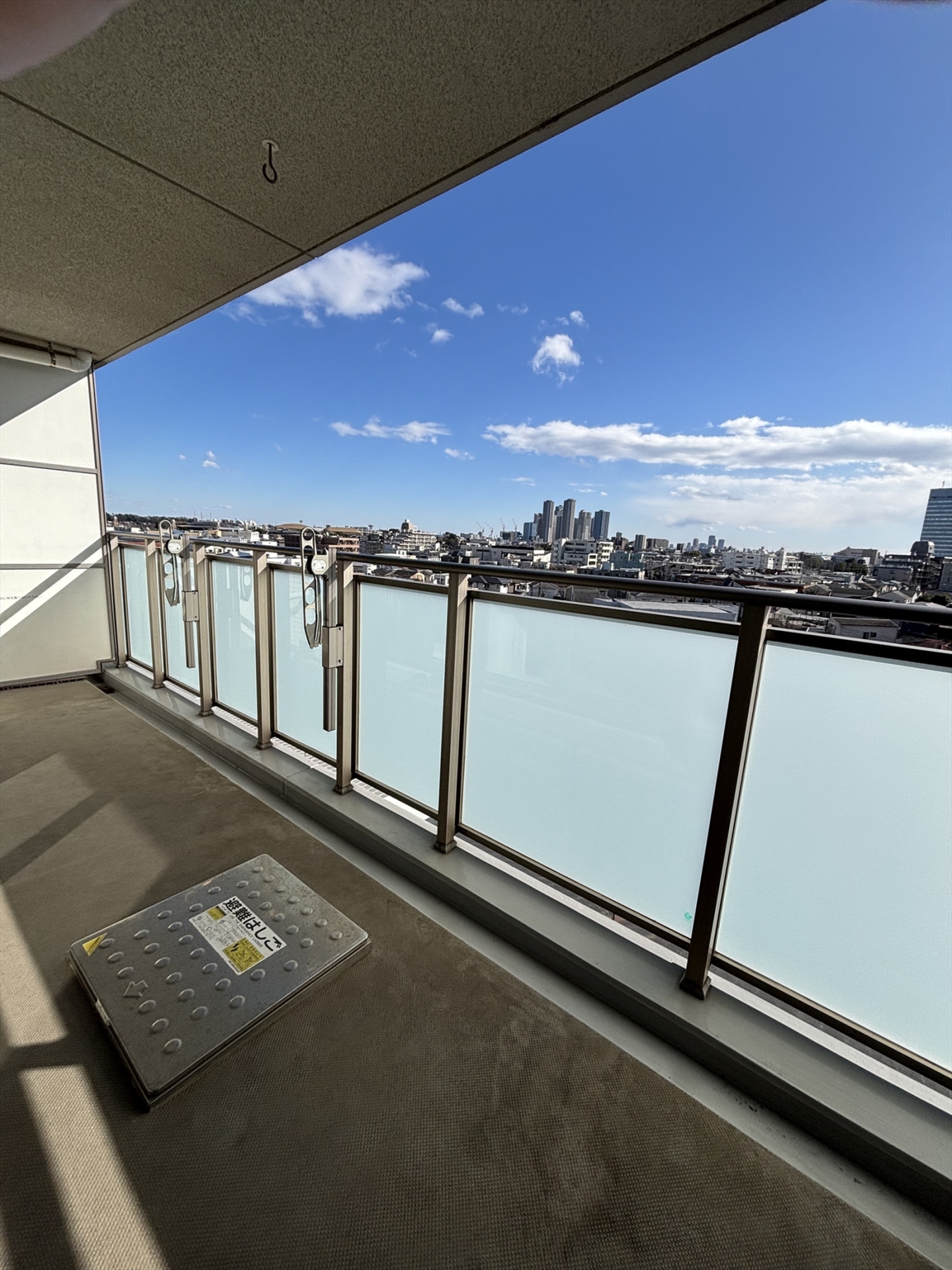 【バルコニー】広々としたバルコニー(2026年3月)