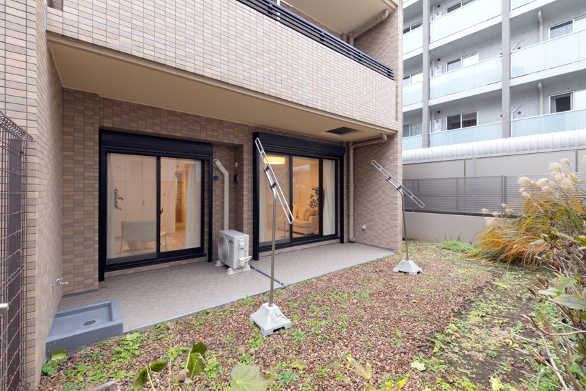 【庭】22.00㎡の専用庭付き。(2026年1月)