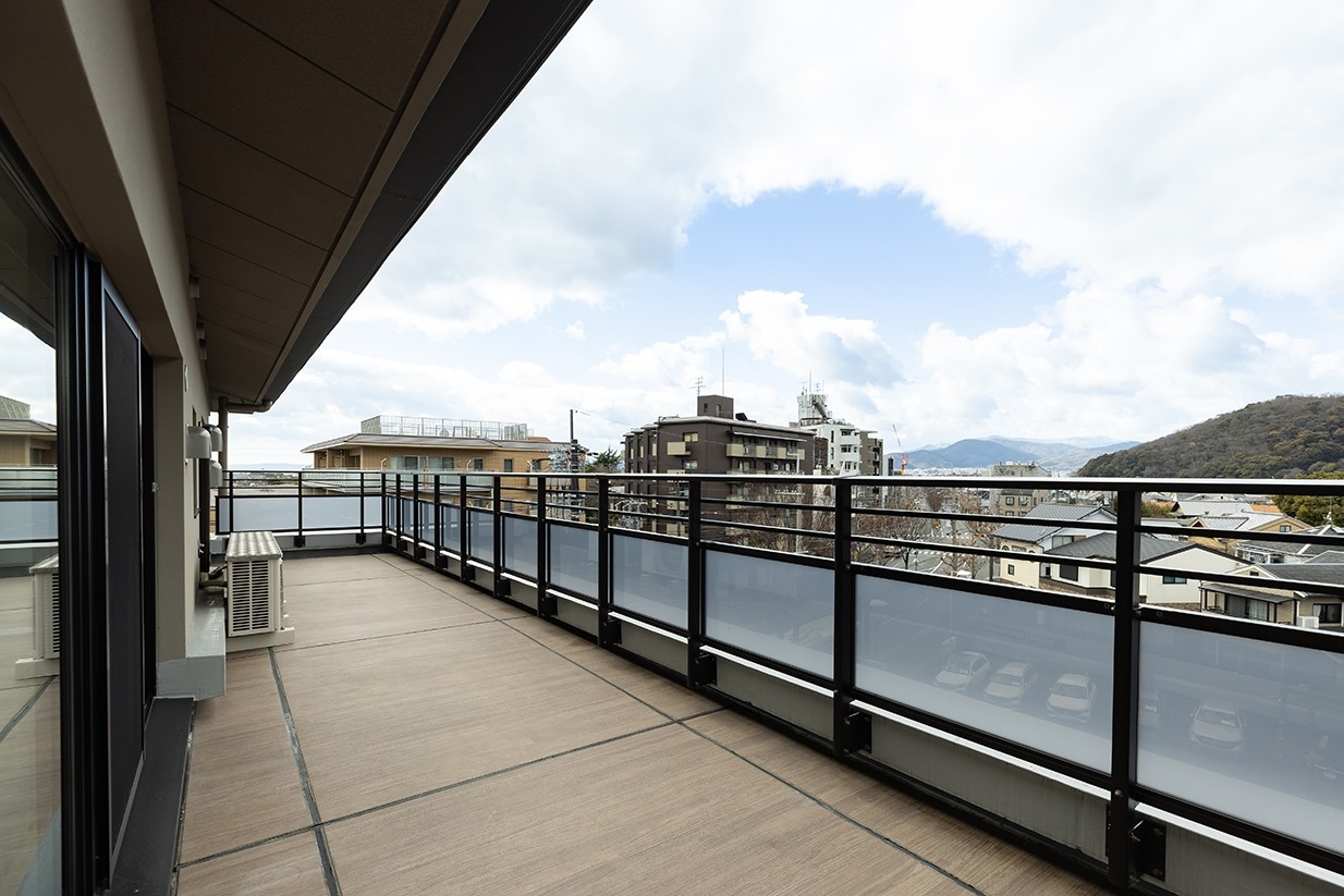 【バルコニー】西側バルコニー(2026年2月)