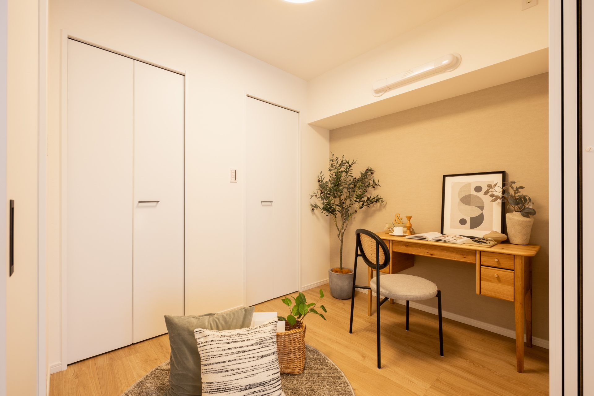 【居室】洋室(3) こちらの洋室はスライドウォールを開けることでLDと一体に使っていただけます。(2026年4月)