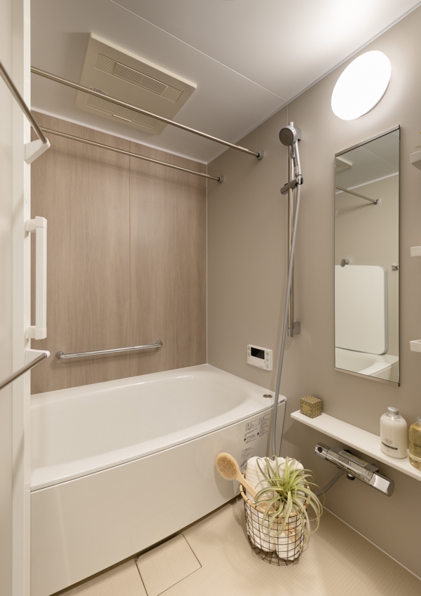 【浴室】ゆったり入浴できる1416サイズのバスルーム(2026年3月)