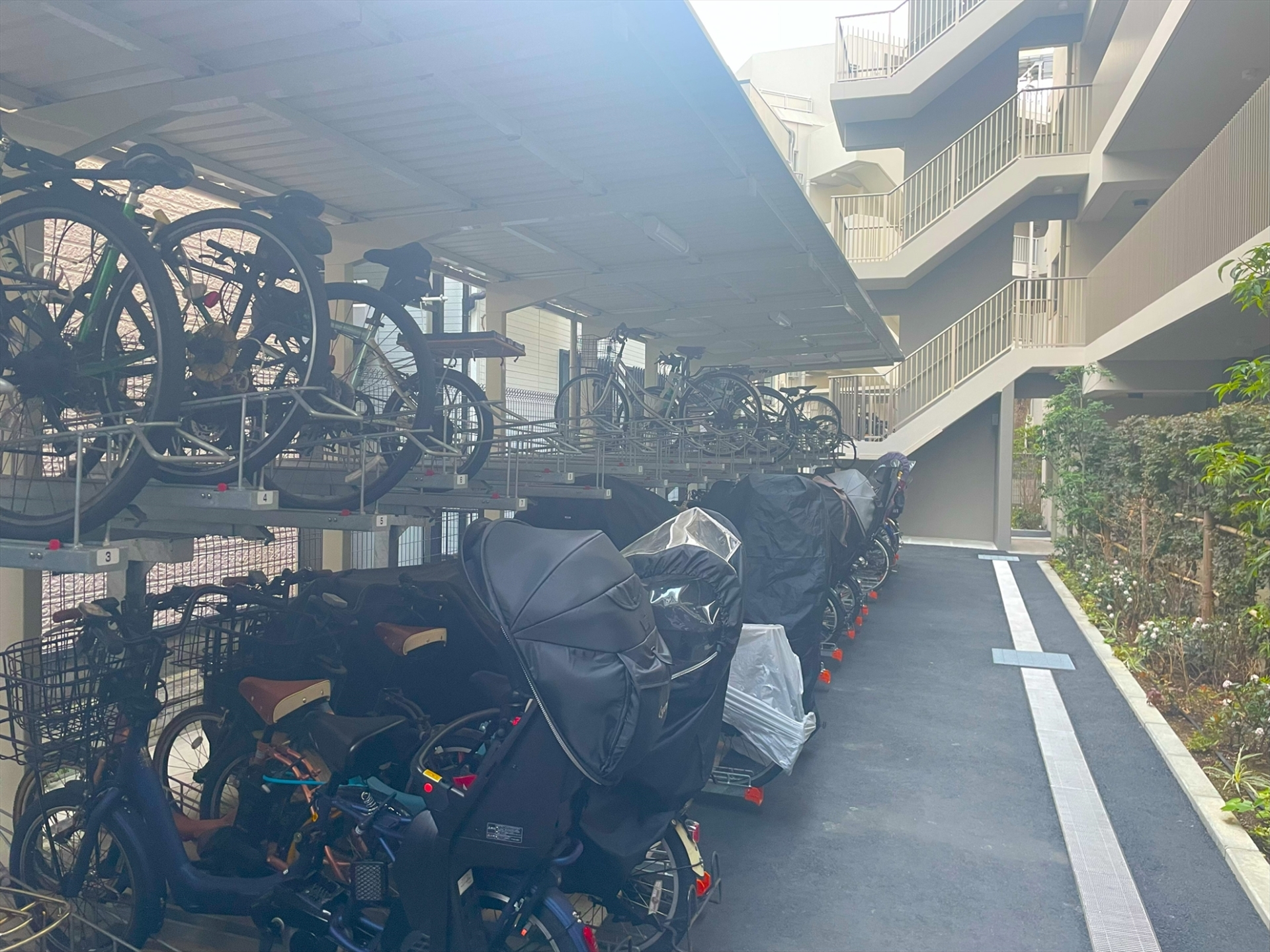 【その他共用部】駐輪場完備(2026年3月)