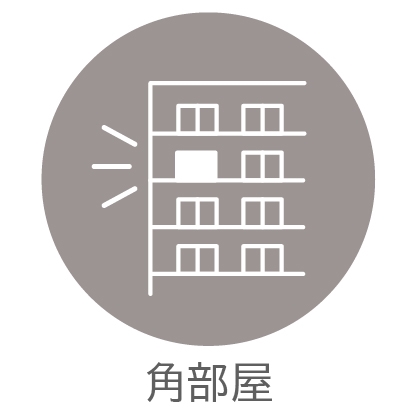 【その他画像】南西角住戸で眺望、採光、通風良好。(2026年3月)