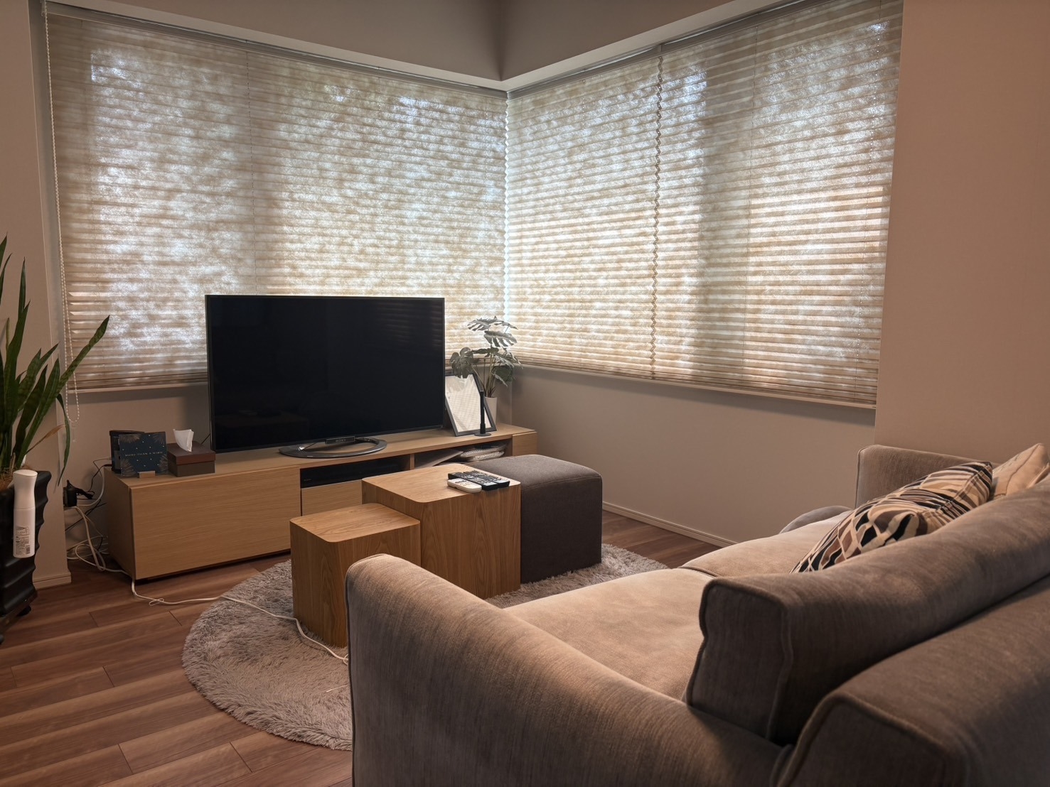 【リビング】LDK約16.0帖。床暖房完備。(2026年4月)