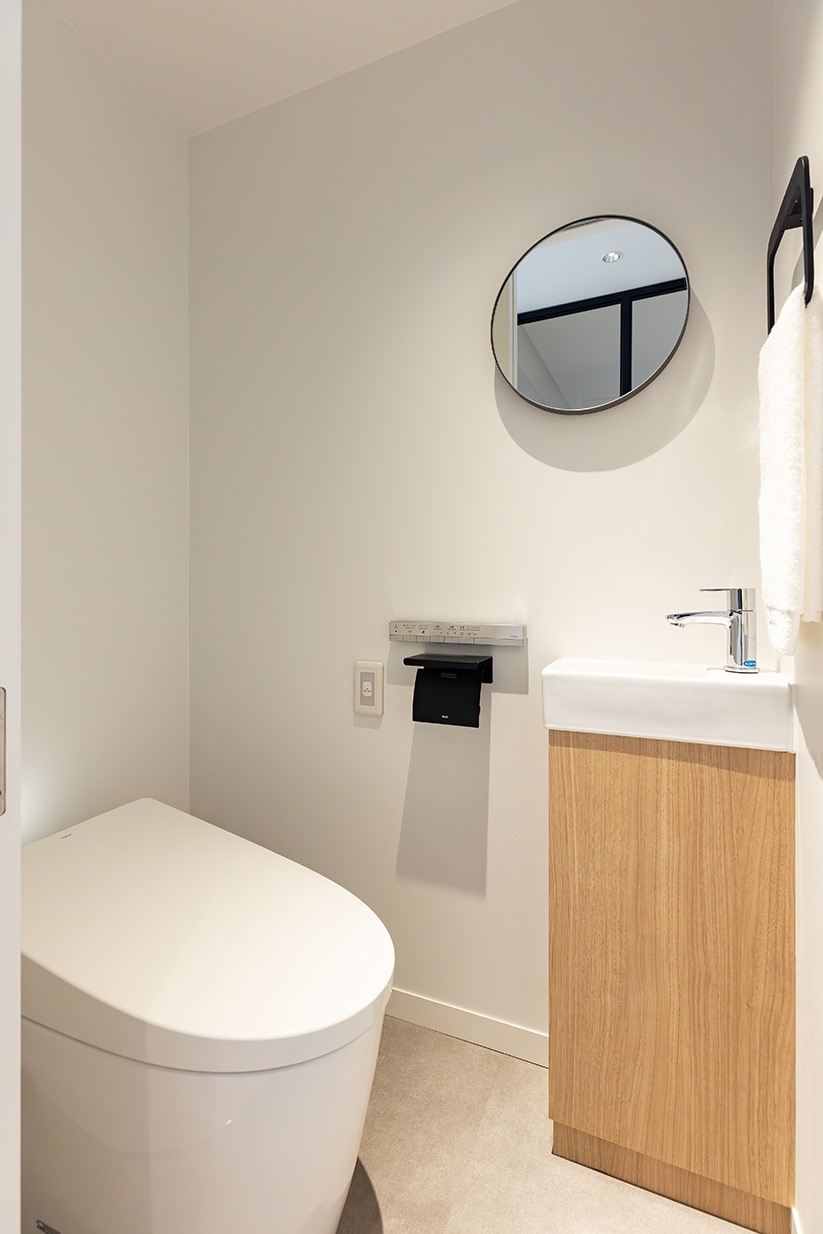 【トイレ】手洗いカウンターのあるトイレ。(2026年4月)