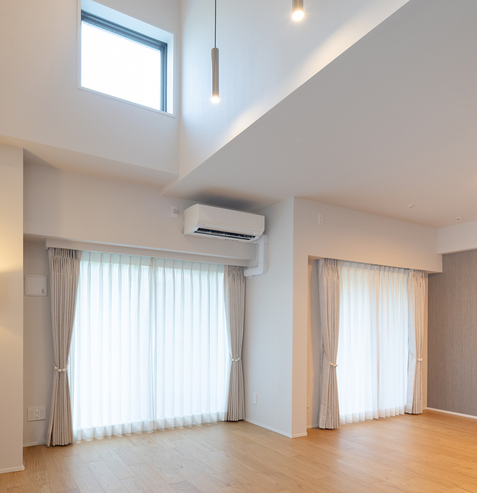 ダイニングとキッチンとリビング