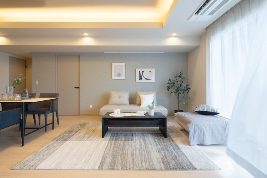 リビング・キッチンの写真