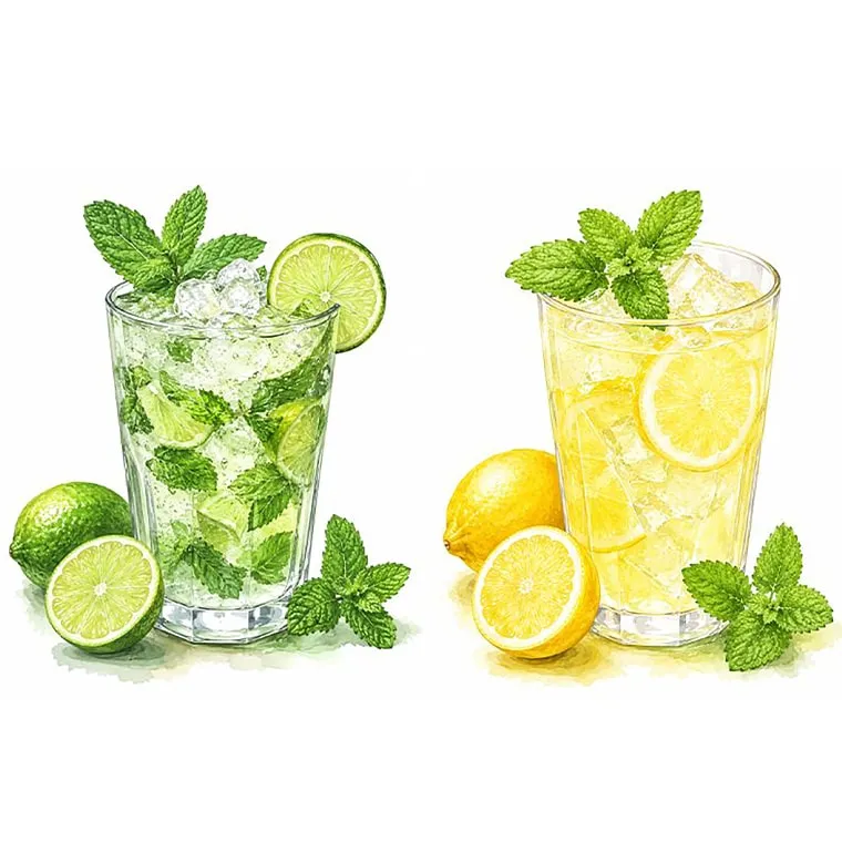 七夕の涼風～フレッシュハーブと夏のドリンク～