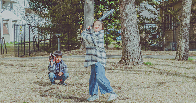 左：「エリアマネジメントセンターひばりテラス118」（2024年3月撮影）右：「ひばりが丘エリアマネジメント街区内」2024年3月撮影