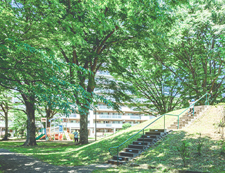 「ひばりが丘エリアマネジメント街区内」（2024年6月撮影）