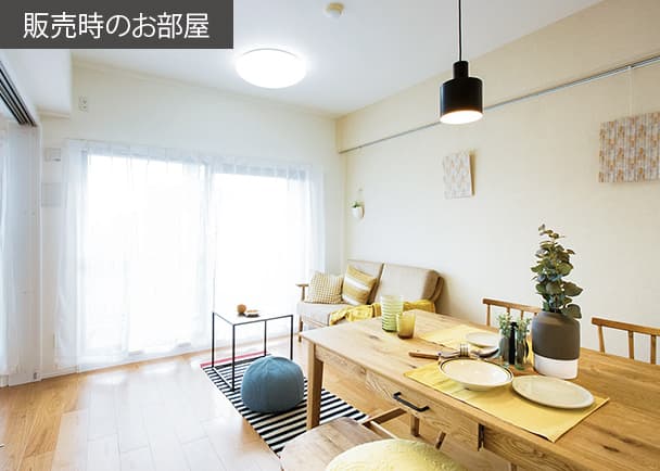 リビング・ダイニング/2018年1月撮影