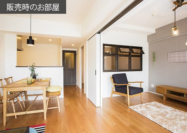 リビング・ダイニング、洋室(3)/2018年1月撮影