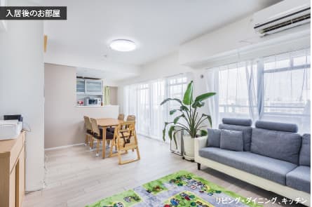 リビング・ダイニング、キッチン