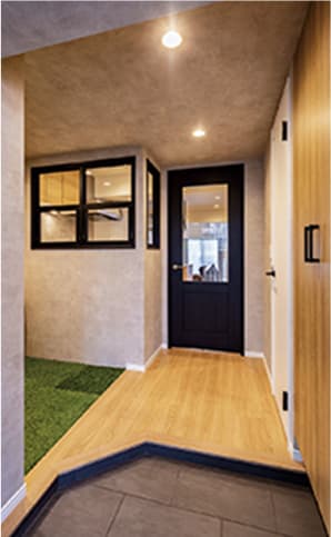 販売時の玄関、廊下（※1）