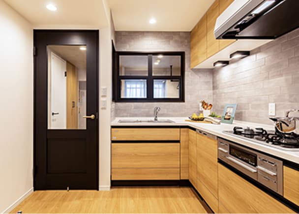 販売時のキッチン／2020年12月撮影